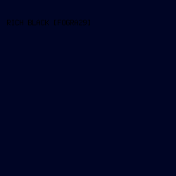 000525 - Rich Black [FOGRA29] color image preview