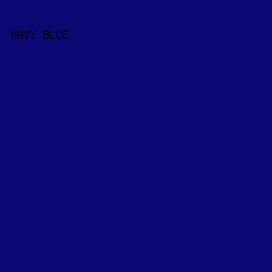 0D0774 - Navy Blue color image preview