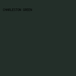 232F29 - Charleston Green color image preview