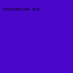 4A07CB - Interdimensional Blue color image preview