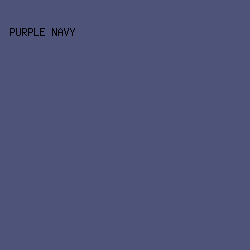 4E537A - Purple Navy color image preview