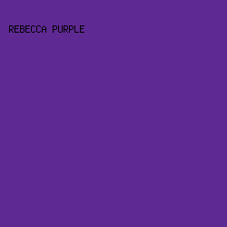 5F2993 - Rebecca Purple color image preview