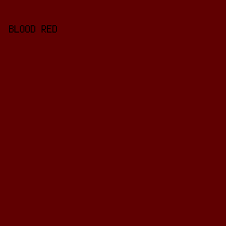 600001 - Blood Red color image preview