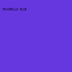 6637DF - Majorelle Blue color image preview