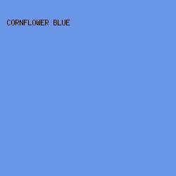 6996E6 - Cornflower Blue color image preview