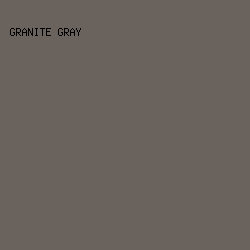 6A625D - Granite Gray color image preview