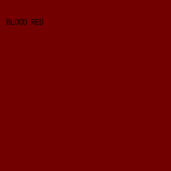 730001 - Blood Red color image preview