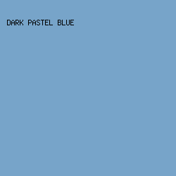 77A4C9 - Dark Pastel Blue color image preview