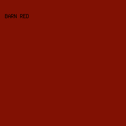 811103 - Barn Red color image preview