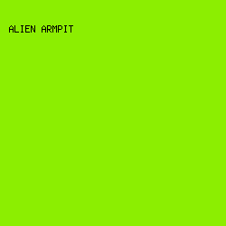 8CEE01 - Alien Armpit color image preview