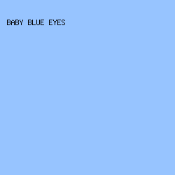 97C4FF - Baby Blue Eyes color image preview