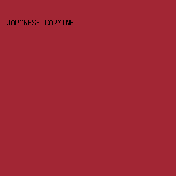 A22634 - Japanese Carmine color image preview