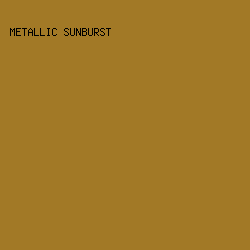 A27926 - Metallic Sunburst color image preview