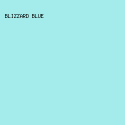 A4ECEB - Blizzard Blue color image preview
