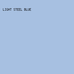A7C0E1 - Light Steel Blue color image preview
