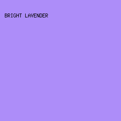 AD8DF9 - Bright Lavender color image preview