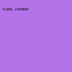 B472E8 - Floral Lavender color image preview
