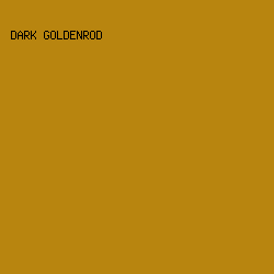 B8850F - Dark Goldenrod color image preview