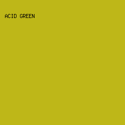 BEB718 - Acid Green color image preview