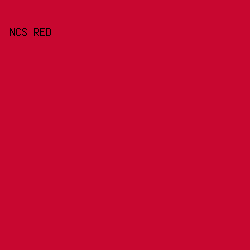 C80730 - NCS Red color image preview