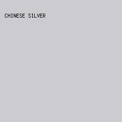 CCCBD0 - Chinese Silver color image preview