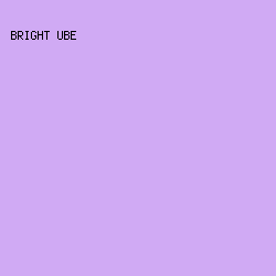 D0AAF4 - Bright Ube color image preview