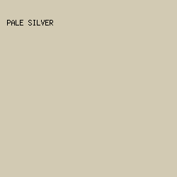 D2CAB3 - Pale Silver color image preview
