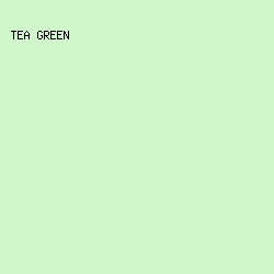 D2F6CB - Tea Green color image preview