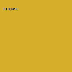 D6AE29 - Goldenrod color image preview