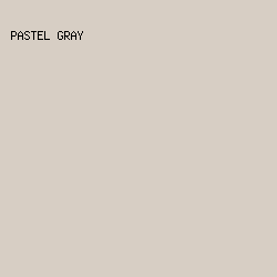 D7CEC4 - Pastel Gray color image preview