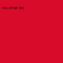 D80C2A - Philippine Red color image preview