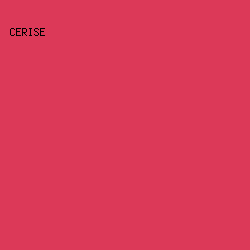 DC3958 - Cerise color image preview