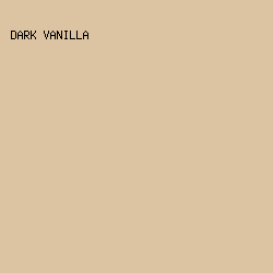 DCC3A2 - Dark Vanilla color image preview