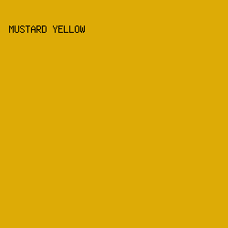 DDAB06 - Mustard Yellow color image preview