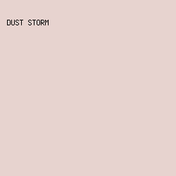 E7D3CF - Dust Storm color image preview
