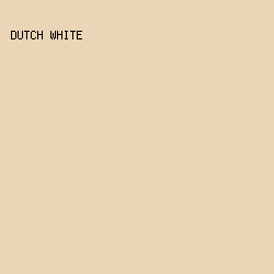 EBD5B7 - Dutch White color image preview