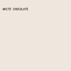 EFE6DD - White Chocolate color image preview