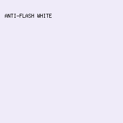 EFEBF9 - Anti-Flash White color image preview
