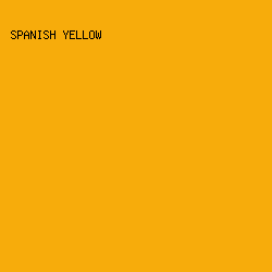 F7AC0B - Spanish Yellow color image preview