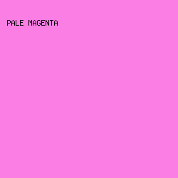 FB7EE4 - Pale Magenta color image preview