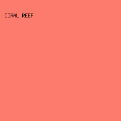 FC7B6D - Coral Reef color image preview