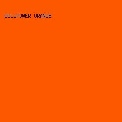 FD5800 - Willpower Orange color image preview