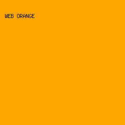 FEA501 - Web Orange color image preview