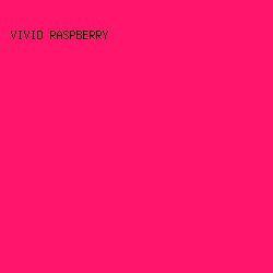FF156B - Vivid Raspberry color image preview