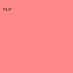 FF8888 - Tulip color image preview