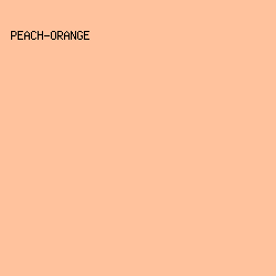 FFC29D - Peach-Orange color image preview