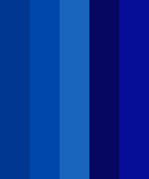 cobalt blue Color Palette