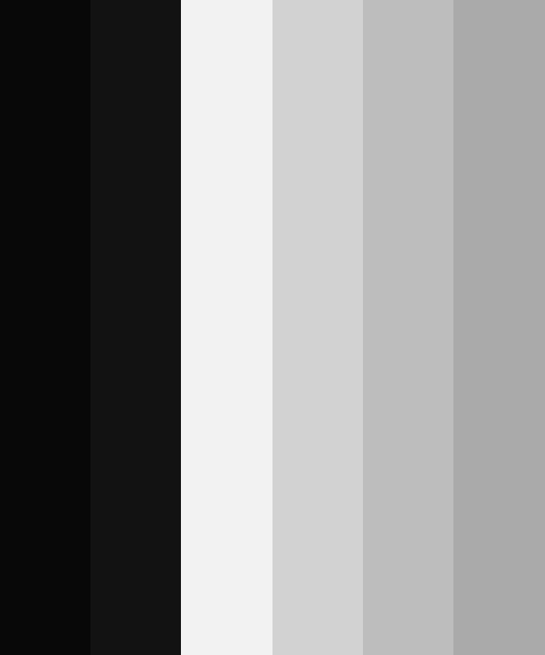 Black, White And Gray Color Scheme » Black » SchemeColor.com
