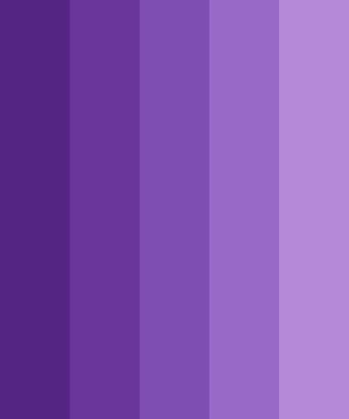 Purple Gradient Color Scheme » Monochromatic » SchemeColor.com