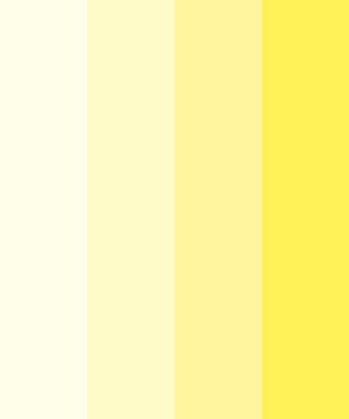 Light Yellow Gradient Color Scheme » Monochromatic » 